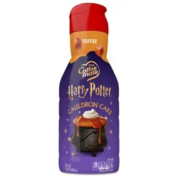 Coffee mate Harry Potter Cauldron Cake, Toffee Flavored Creamer, Liquid Coffee Creamer