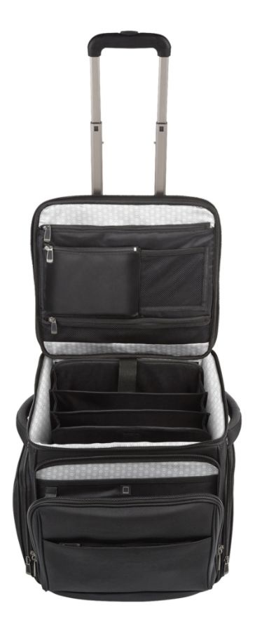 slide 2 of 7, Ativa Ultimate Workmate Rolling Briefcase With 15'' Laptop Pocket, Black, 1 ct