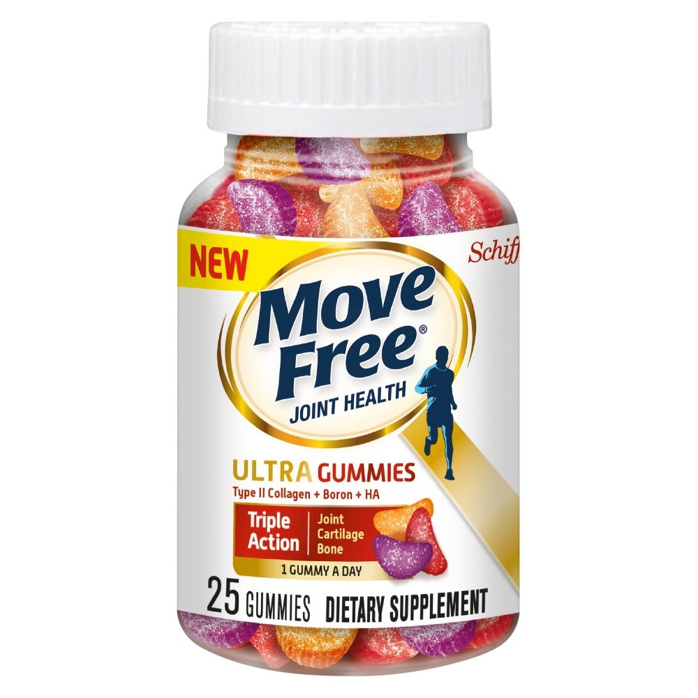 slide 1 of 1, Move Free Joint Health Gummies, 25 ct