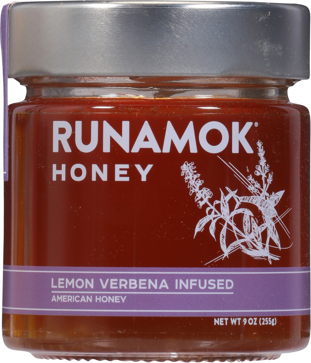 slide 3 of 9, Runamok American Lemon Verbena Infused Honey 9 oz, 9 oz