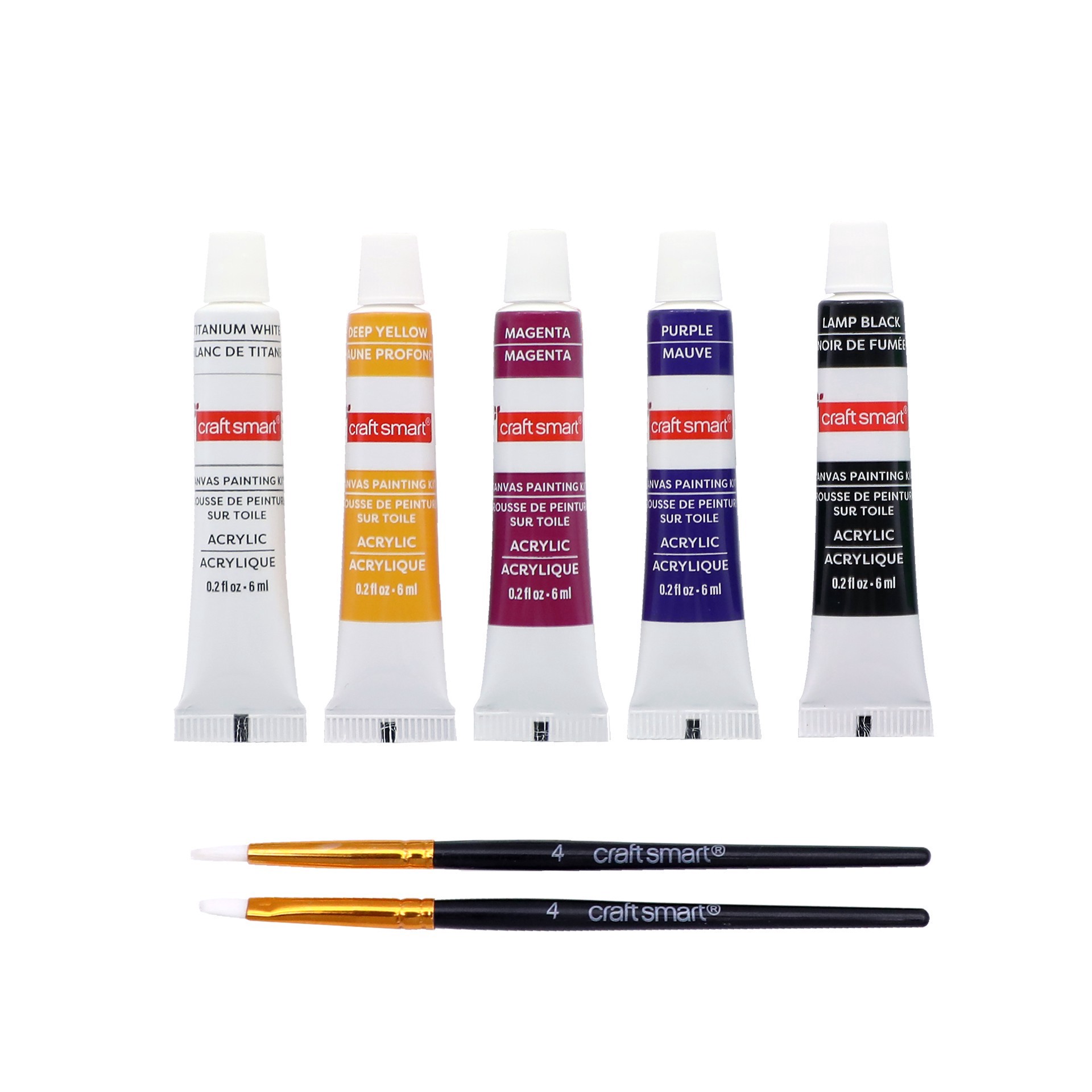 slide 5 of 5, 5" X 5" Witch Dog In Web Canvas Painting Kit By Craft Smart, 5 in x 5 in