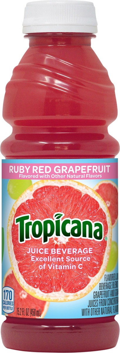 slide 6 of 7, Tropicana Juice Beverage - 15.20 fl oz, 15.20 fl oz