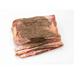 Peppered Bacon, Sliced, 8 Slices