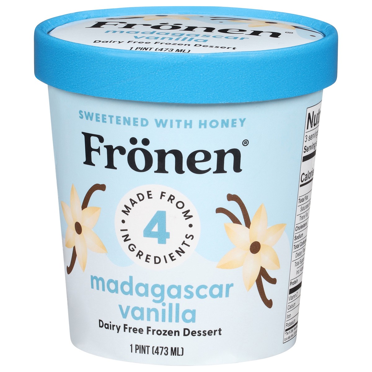 slide 7 of 13, Frönen Dairy Free Madagascar Vanilla Frozen Dessert 1 pt, 1 ct