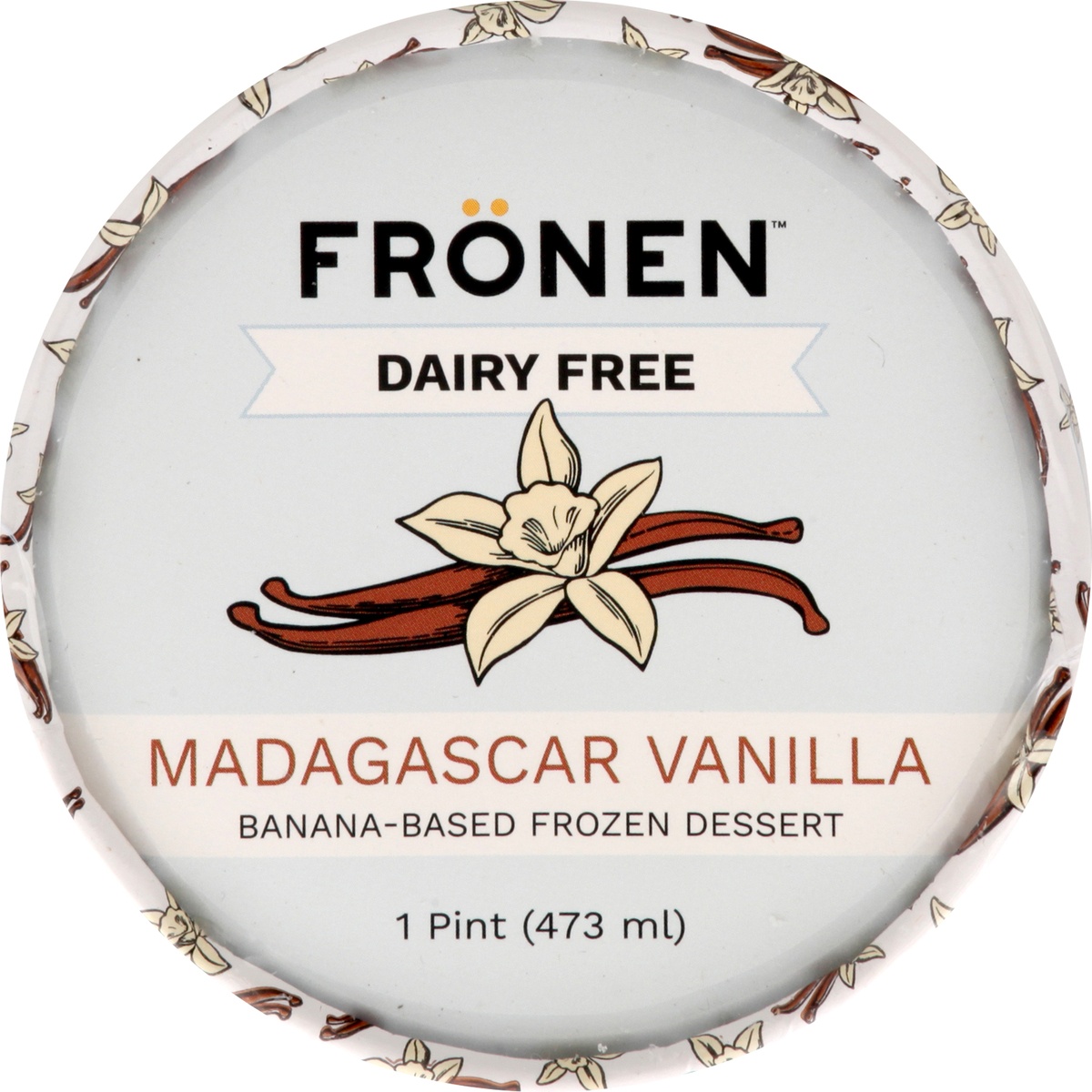 slide 4 of 8, Frönen Frozen Dessert, Non-Dairy, Madagascar Vanilla, 1 pint