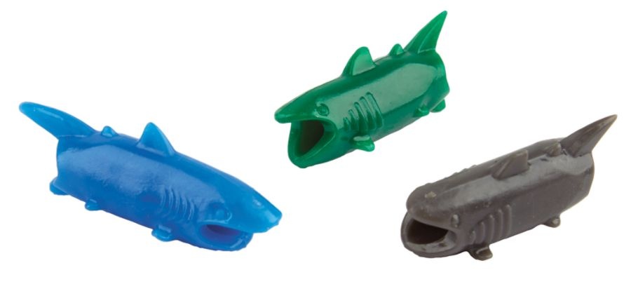 slide 2 of 2, Office Depot Brand Pencil Grip Pillows, Shark, Blue, Pack Of 5, 5 ct