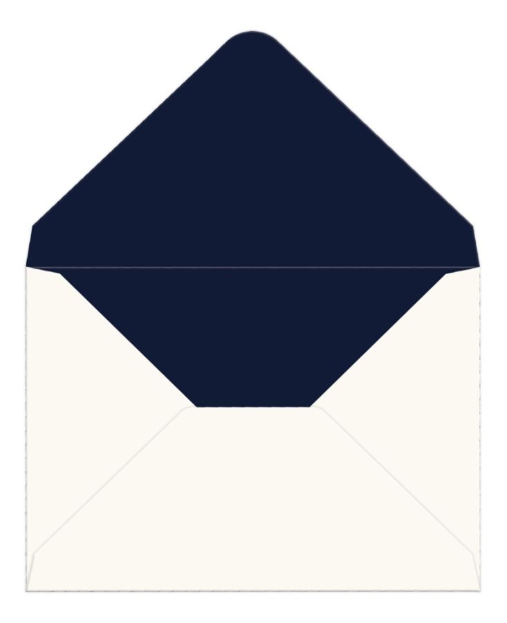 slide 4 of 4, Lady Jayne Professional Thank You Note Cards with Envelopes, Navy, 20 ct; 3 1/2 in x 5 in