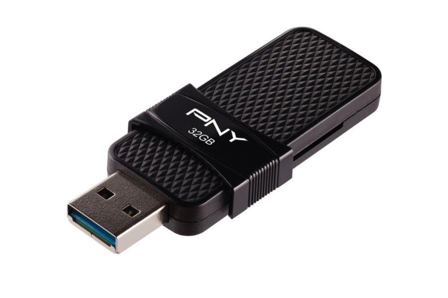 slide 6 of 6, PNY Duo Link Otg Micro-Usb Flash Drive For Android, 32 GB