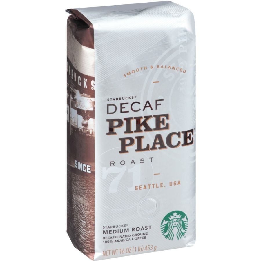 slide 2 of 2, Starbucks Pike Place Decaffeinated Ground Coffee - 16 oz, 1 ct