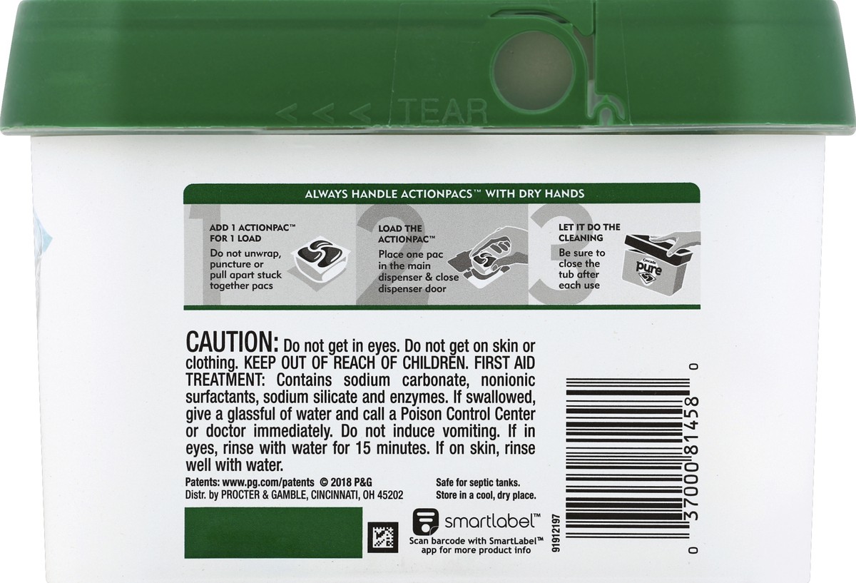 slide 2 of 8, Cascade Dishwasher Detergent 37 ea, 37 ct