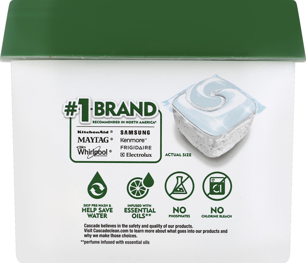 slide 6 of 8, Cascade Dishwasher Detergent 37 ea, 37 ct