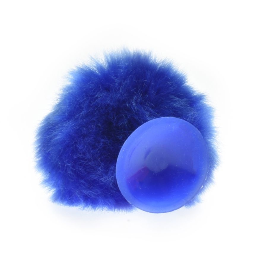 slide 3 of 4, Digital Energy Pom-Pom Phone Stand, Blue, 1 ct