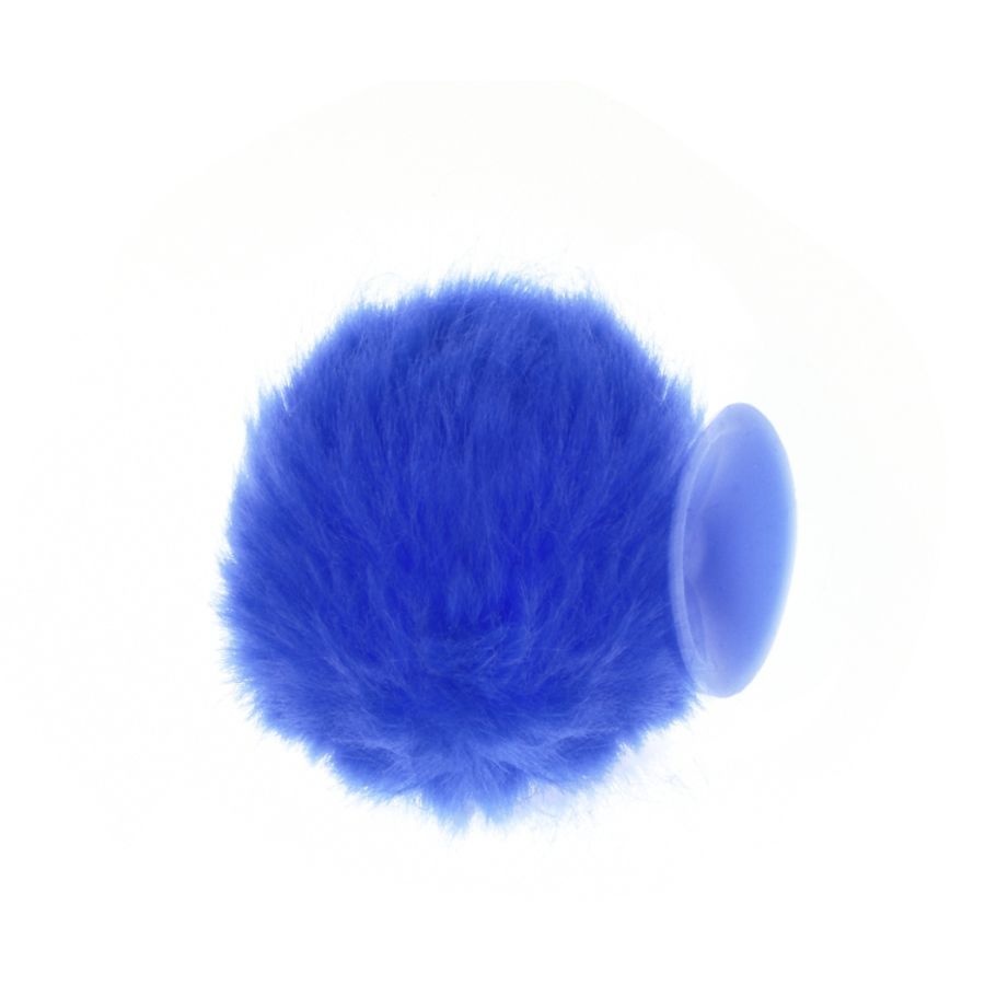 slide 2 of 4, Digital Energy Pom-Pom Phone Stand, Blue, 1 ct