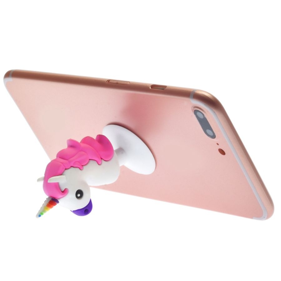 slide 2 of 4, Digital Energy Unicorn Phone Stand, Pink, 1 ct