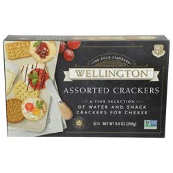 Wellington Crackers and Biscuits for Cheese - 8.8 oz