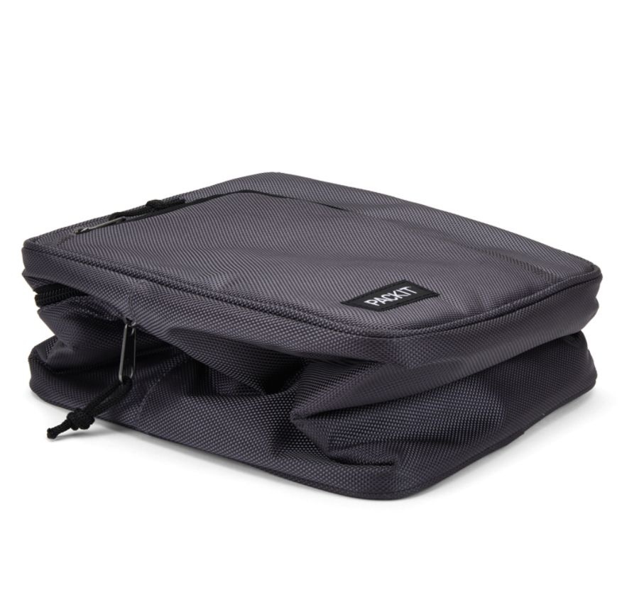 slide 4 of 8, PackIt Freezable Commuter Lunch Bag, Charcoal, 1 ct