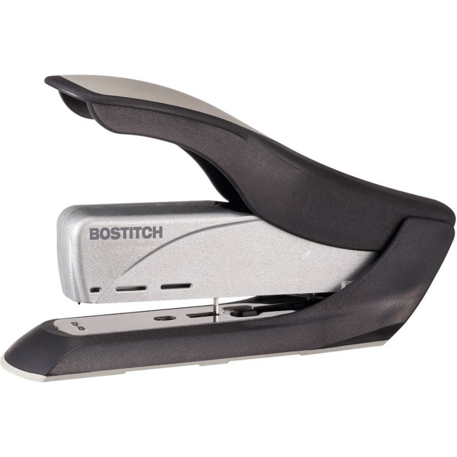 slide 6 of 10, BOSTITCH Spring-Powered Premium Heavy Duty Stapler, Black/Silver, 1 ct