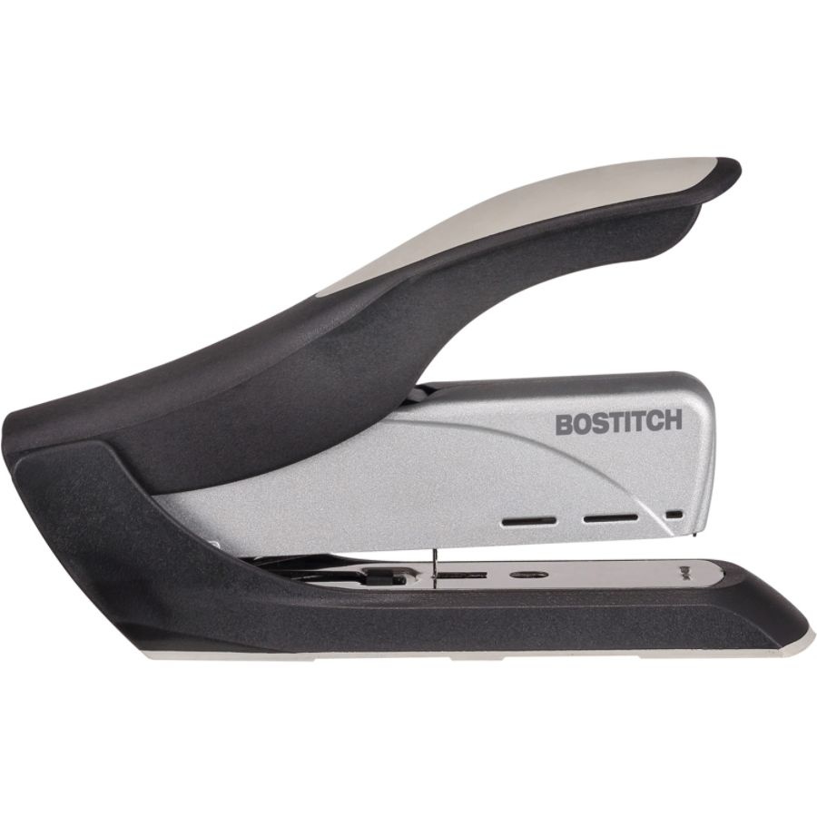 slide 8 of 10, BOSTITCH Spring-Powered Premium Heavy Duty Stapler, Black/Silver, 1 ct