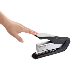 slide 9 of 10, BOSTITCH Spring-Powered Premium Heavy Duty Stapler, Black/Silver, 1 ct