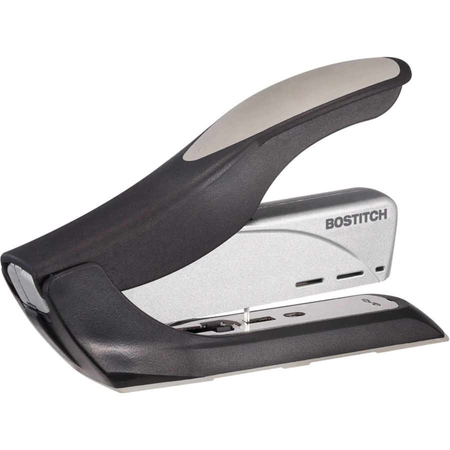 slide 10 of 10, BOSTITCH Spring-Powered Premium Heavy Duty Stapler, Black/Silver, 1 ct