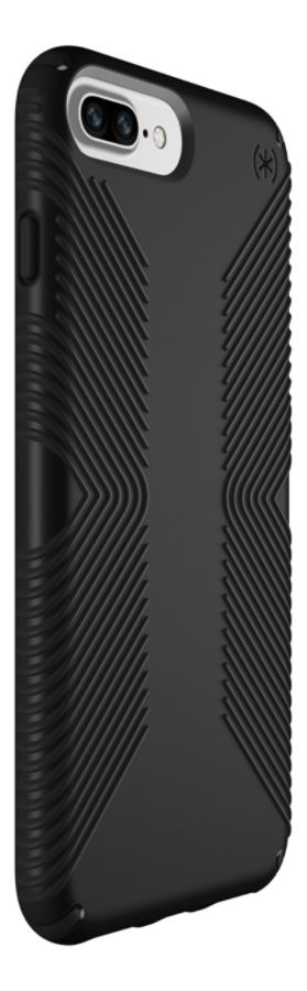 slide 7 of 9, Speck iPhone 8 Plus/7 Plus/6s Plus/6 Plus Case Presidio Grip - Black, 1 ct