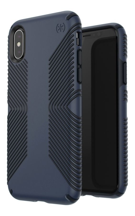 slide 3 of 6, Speck Presidio Case For Iphone X And Xs, Navy, 117124-6587, 1 ct