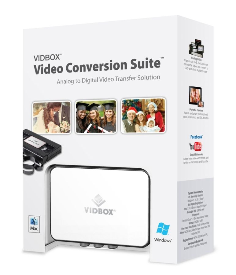 slide 2 of 2, Vidbox Video Conversion Suite 2.0, For Pc And Apple Mac, Traditional Disc, 1 ct