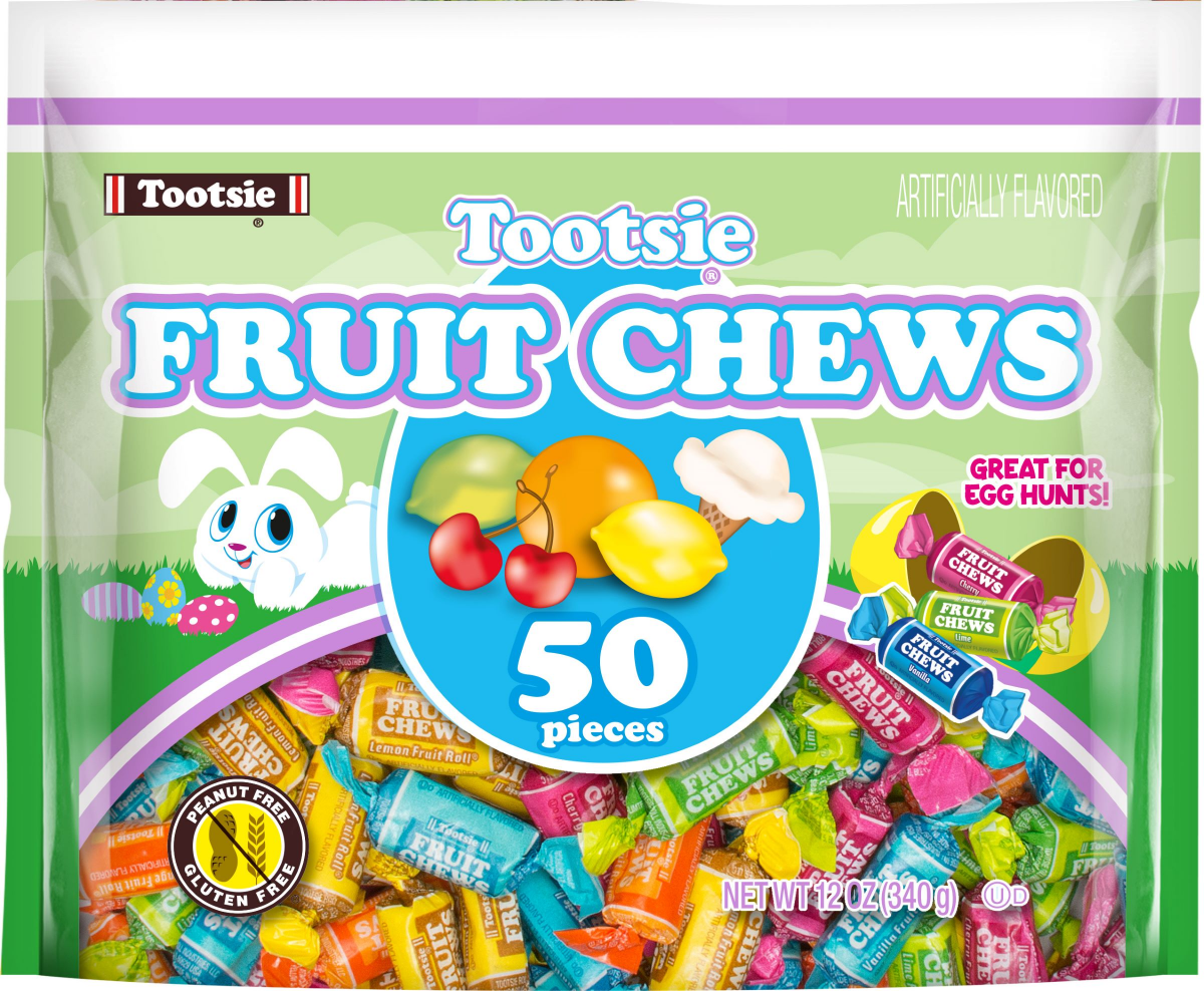 slide 1 of 1, Tootsie Fruit Chews, 12 oz