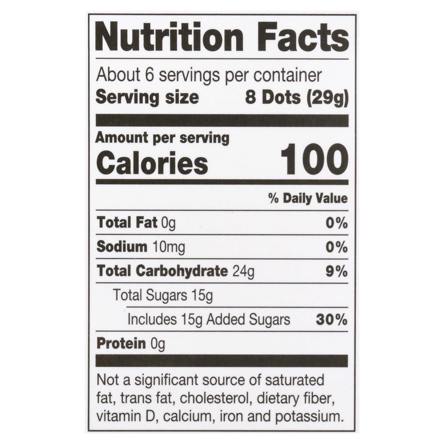 slide 2 of 4, DOTS Assorted Fruit Flavored Gumdrops - 6.5 oz, 6.5 oz