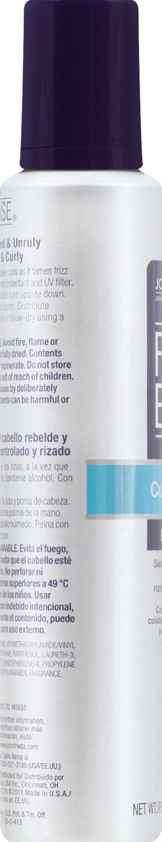 slide 5 of 6, John Frieda Curl Reviver Mousse, Enhances Curls, Flexible Hold, Frizzy or Curly Hair, 7.20 fl oz