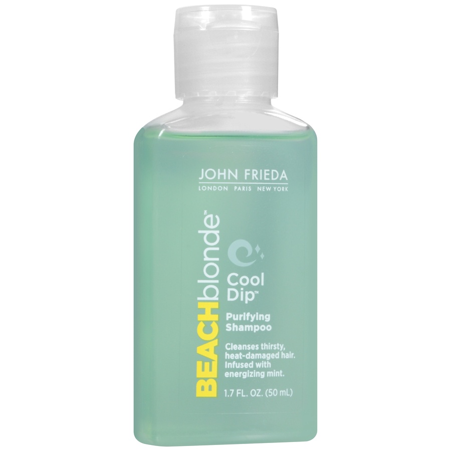 slide 3 of 7, John Frieda Beach Blonde Cool Dip Purifying Shampoo, 1.7 oz