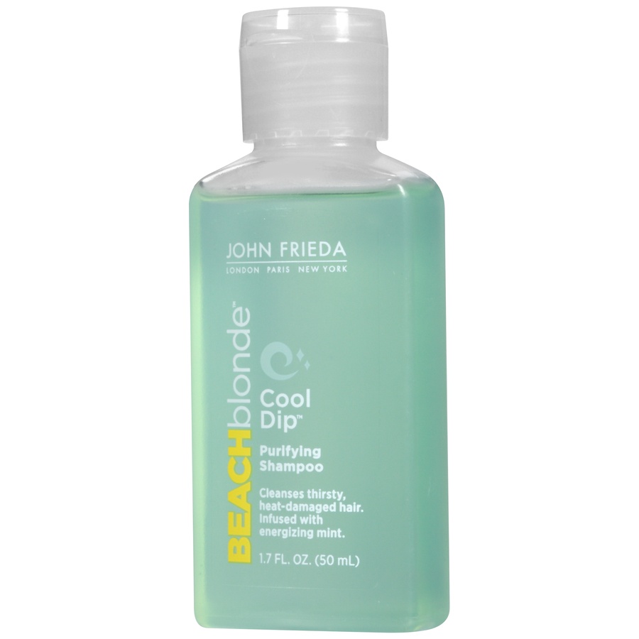 slide 2 of 7, John Frieda Beach Blonde Cool Dip Purifying Shampoo, 1.7 oz