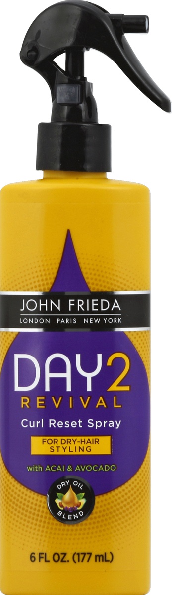 slide 5 of 6, JOHN FRIEDA Day 2 Revival Curl Reset Spray, 6 oz