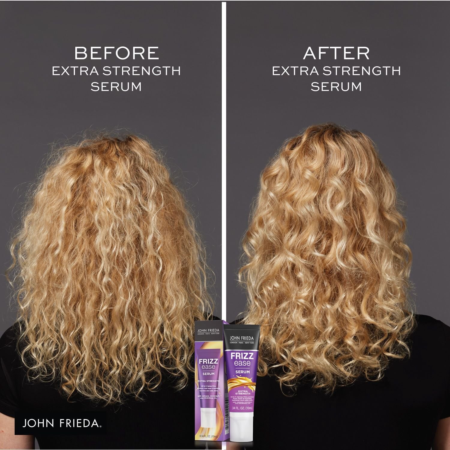slide 2 of 8, John Frieda Frizz East Serum, Extra Strength, 0.34 Oz, 0.34 oz