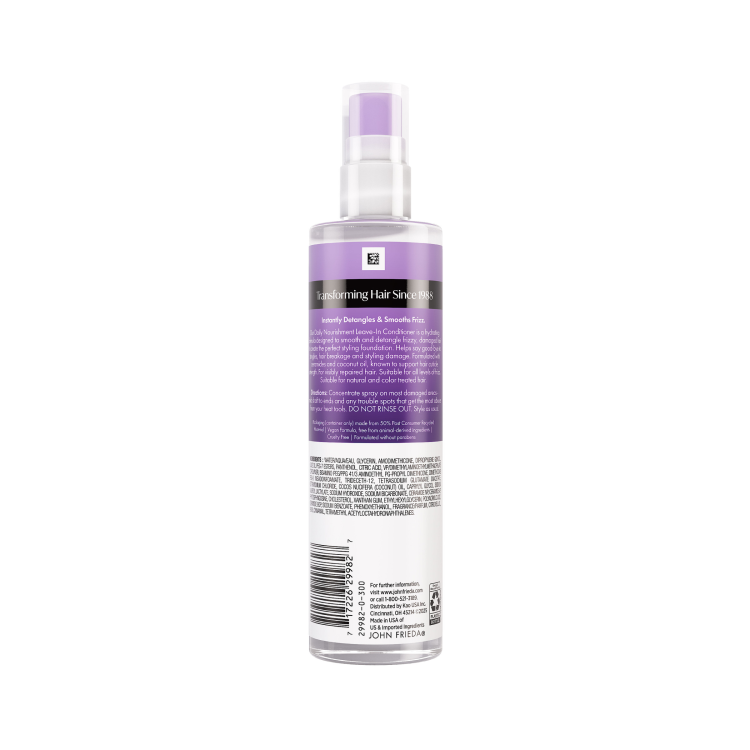 slide 8 of 8, John Frieda Frizz Ease Nourish Fortify Spray, 1 ct