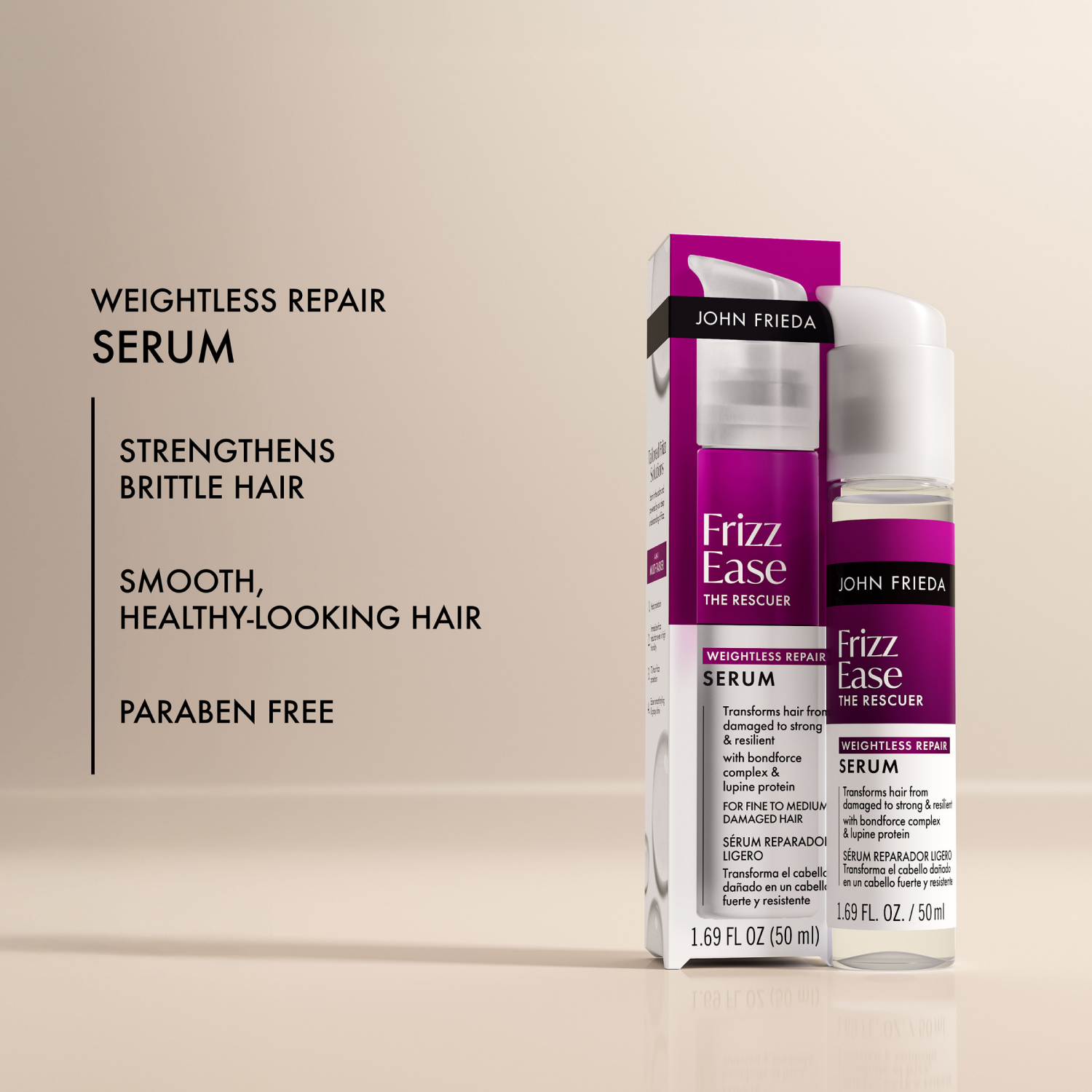 slide 2 of 8, John Frieda Ohn Frieda Frizz Ease Mstr Barrier Firm Hold Hairspray, 1 ct