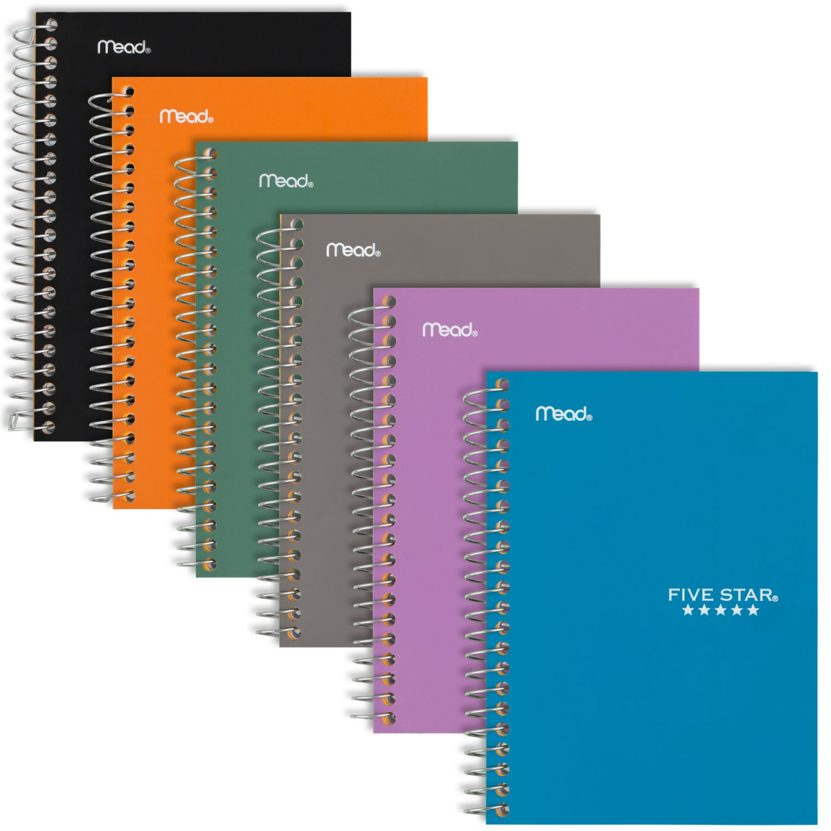slide 2 of 2, Five Star Personal Spiral Notebook, College Ruled, 4 3/8" x 7", 1 ct