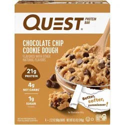 Quest Protein Bars, Chocolate Chip Cookie Dough Flavor