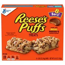 Reese's Puffs Cereal Snack Bars - 8ct