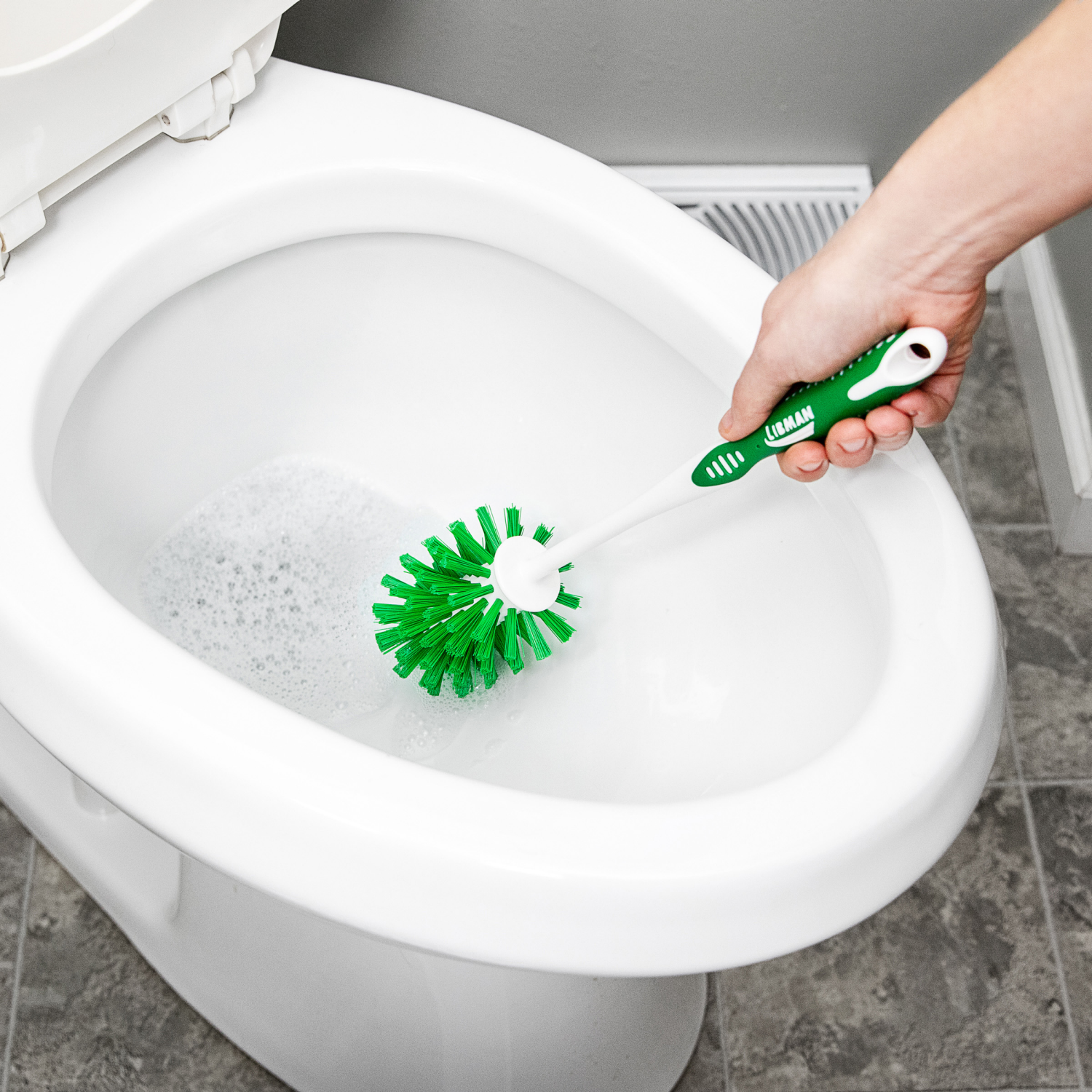 slide 3 of 5, Libman Designer Toilet Bowl Brush, 1 ct