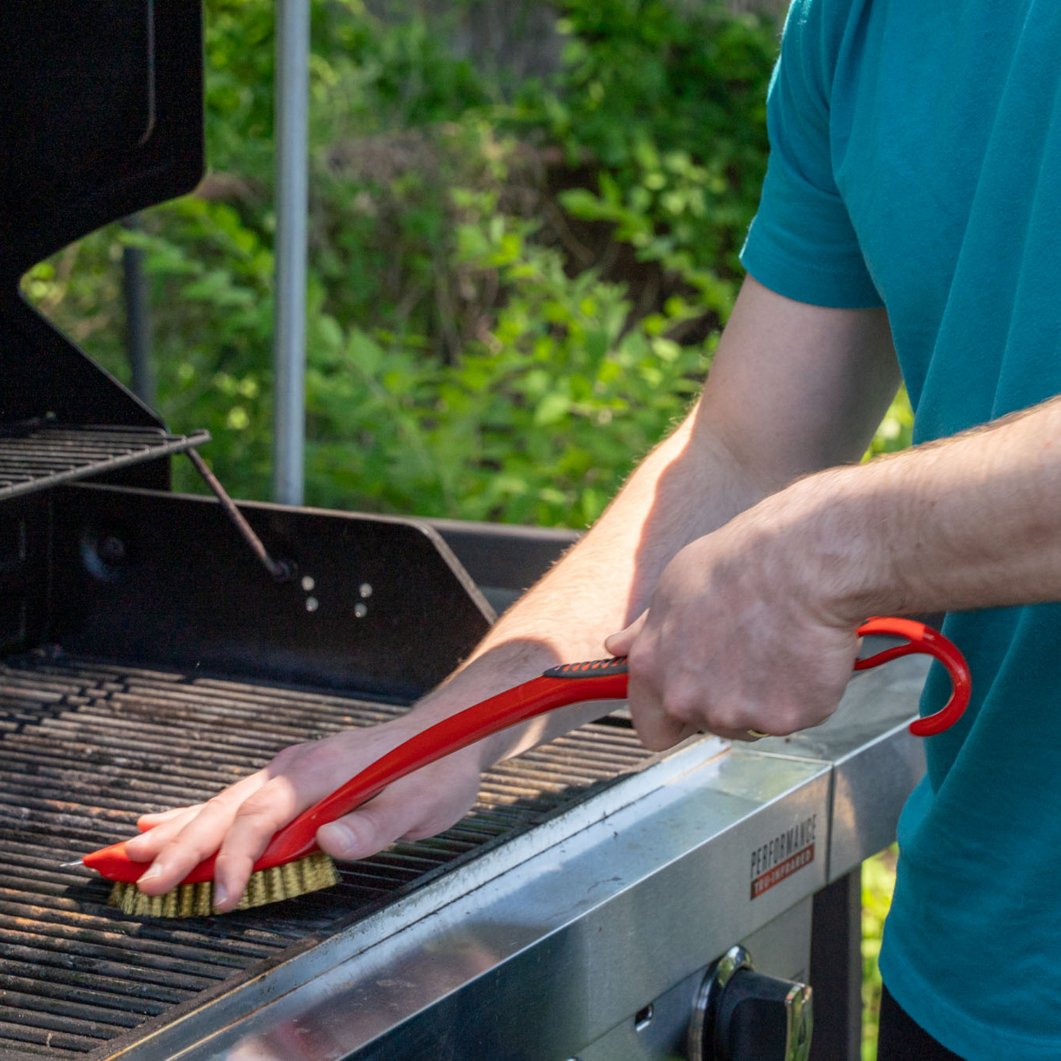 slide 2 of 3, Libman High Power BBQ Brush with Scraper 1 ea, 1 ct