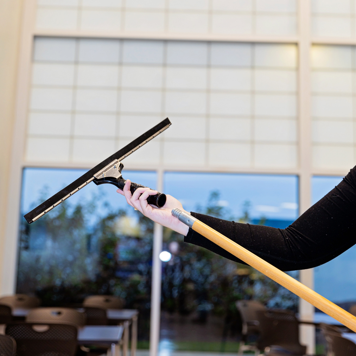 slide 6 of 6, Libman High Power 60” Zinc Thread Wood Handle, 1 ct