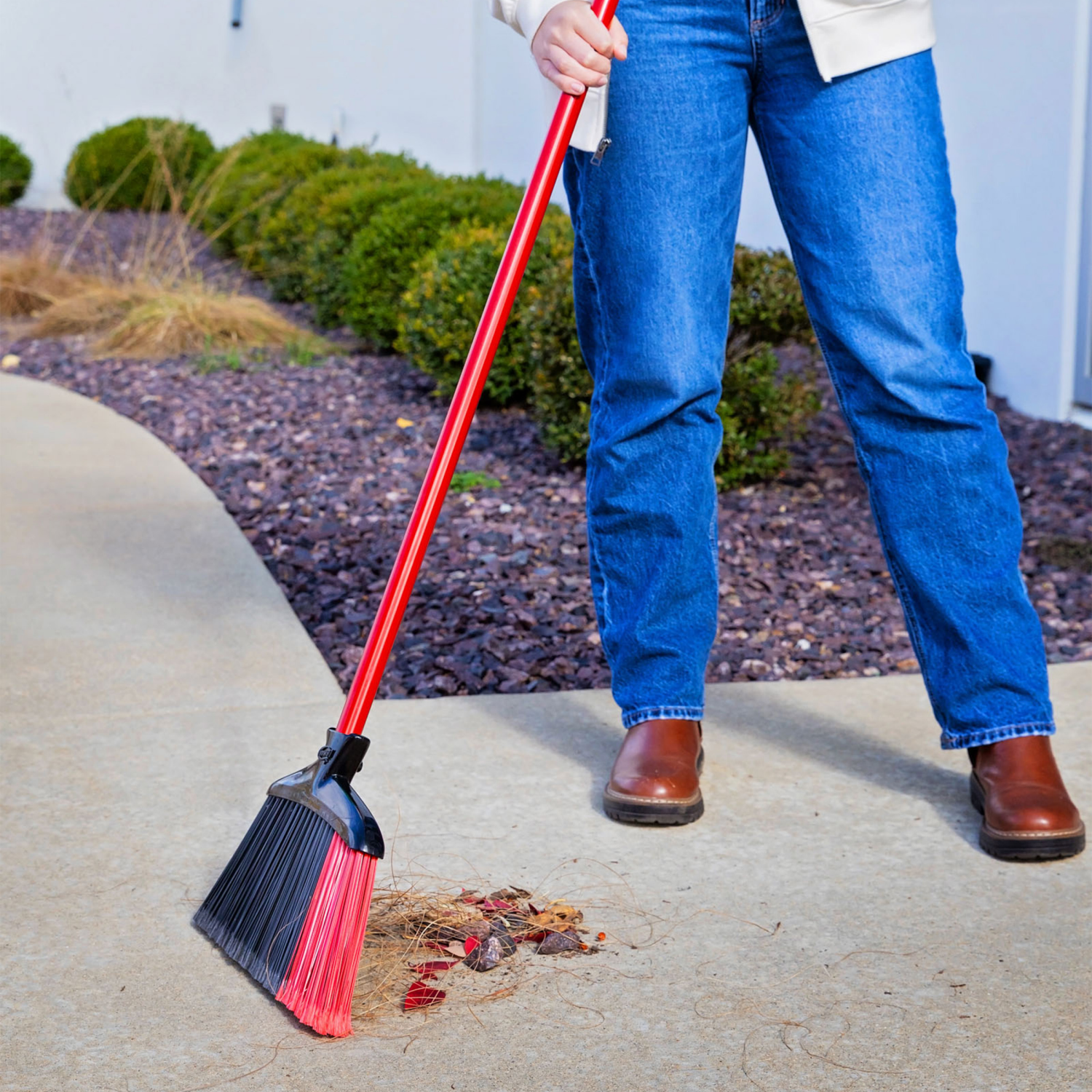 slide 2 of 5, Libman Angle Broom 1 ea, 1 ct