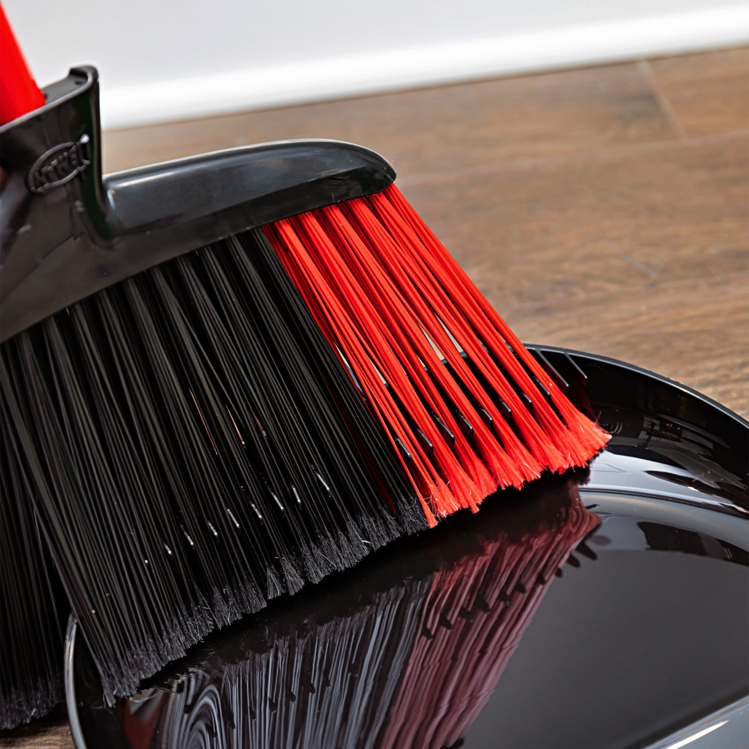 slide 4 of 5, Libman High Power 905 Indoor/Outdoor Angle Broom with Dustpan, 1 ct