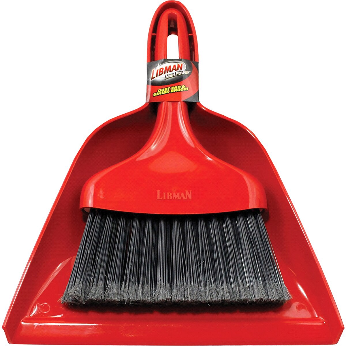 slide 1 of 2, Libman High Power Dust Pan with Whisk Broom, 1 ct