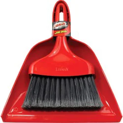 Libman High Power Dust Pan with Whisk Broom