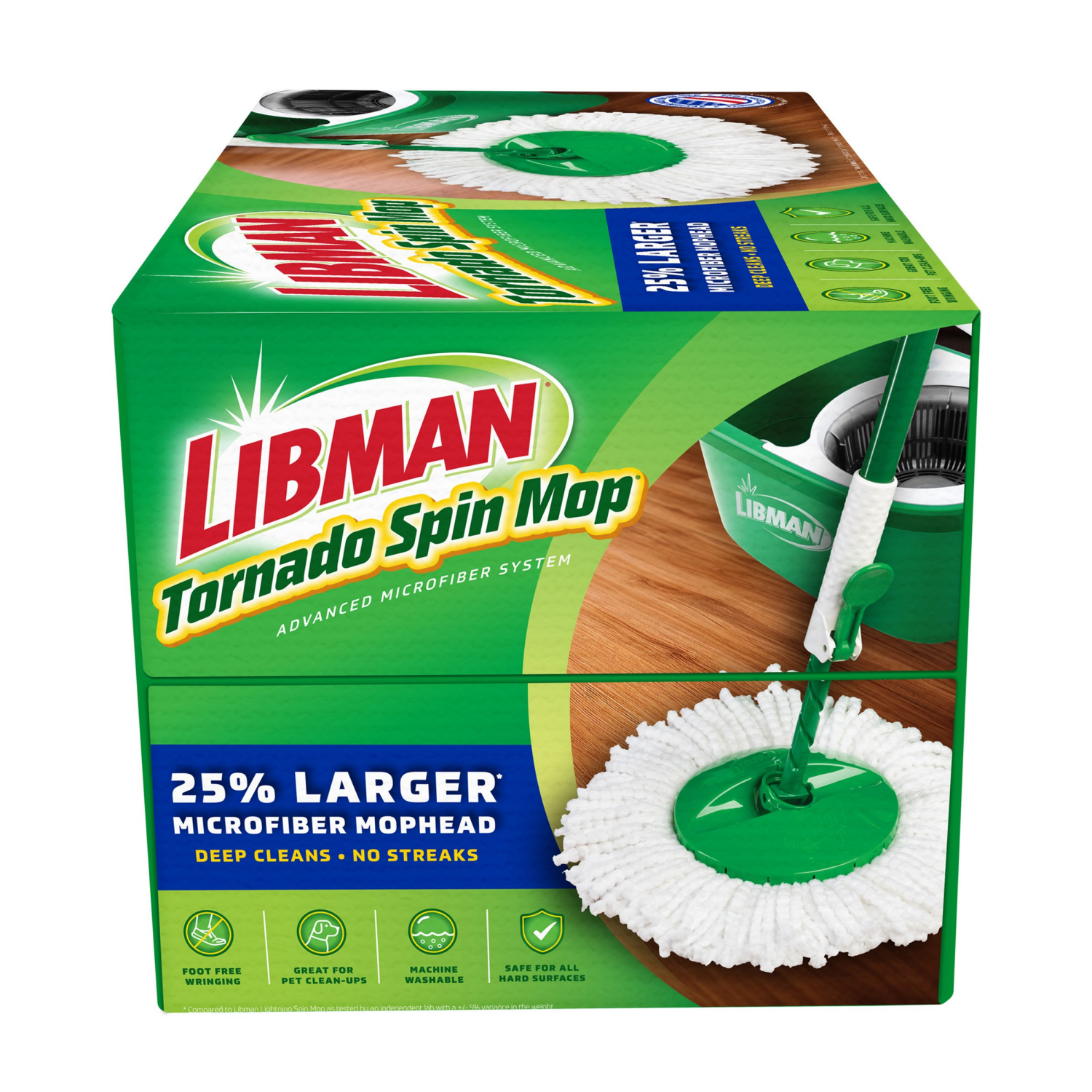 slide 8 of 8, Libman Tornado Spin Mop System, 1 ct