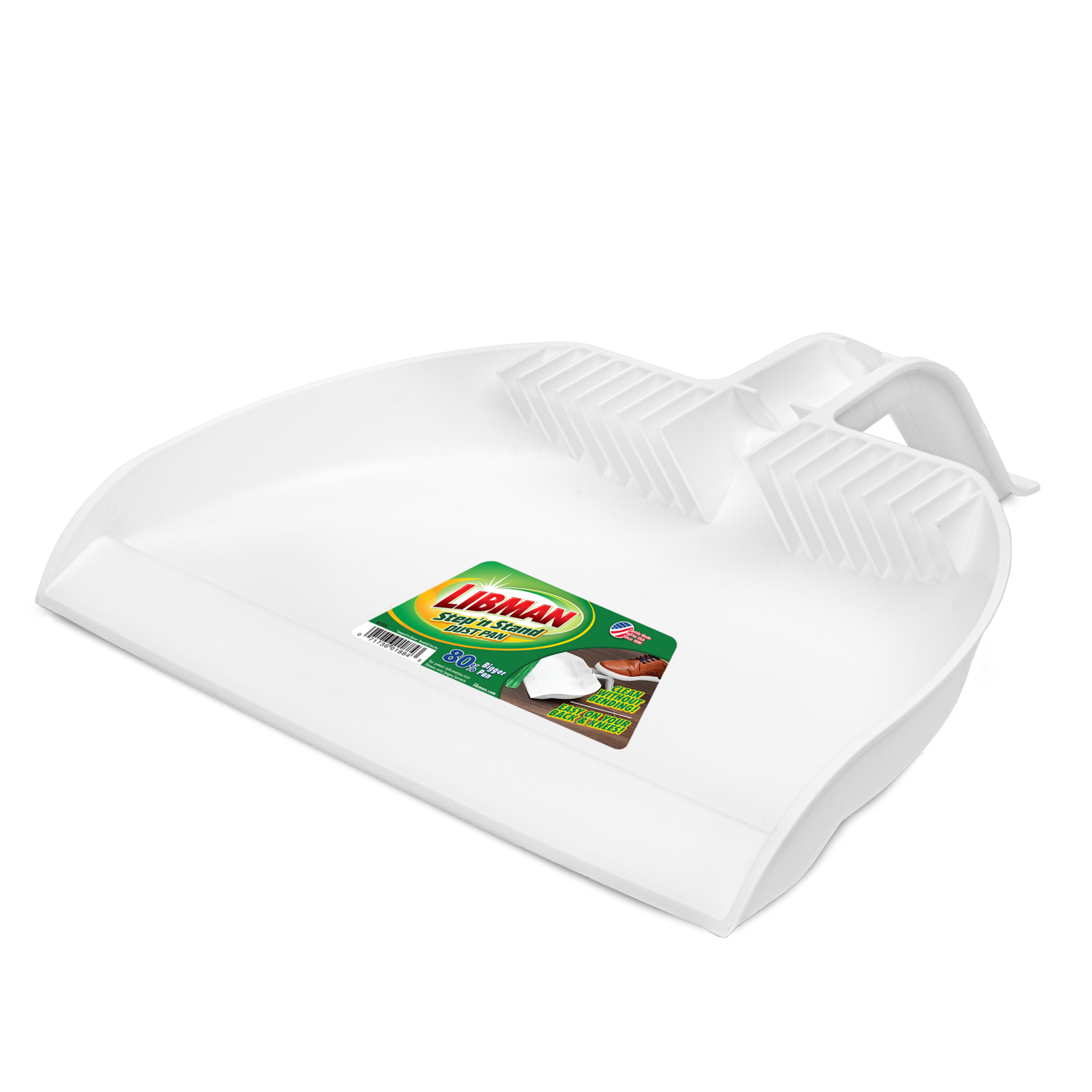 slide 2 of 5, Libman Step N Stand Dustpan, 1 ct