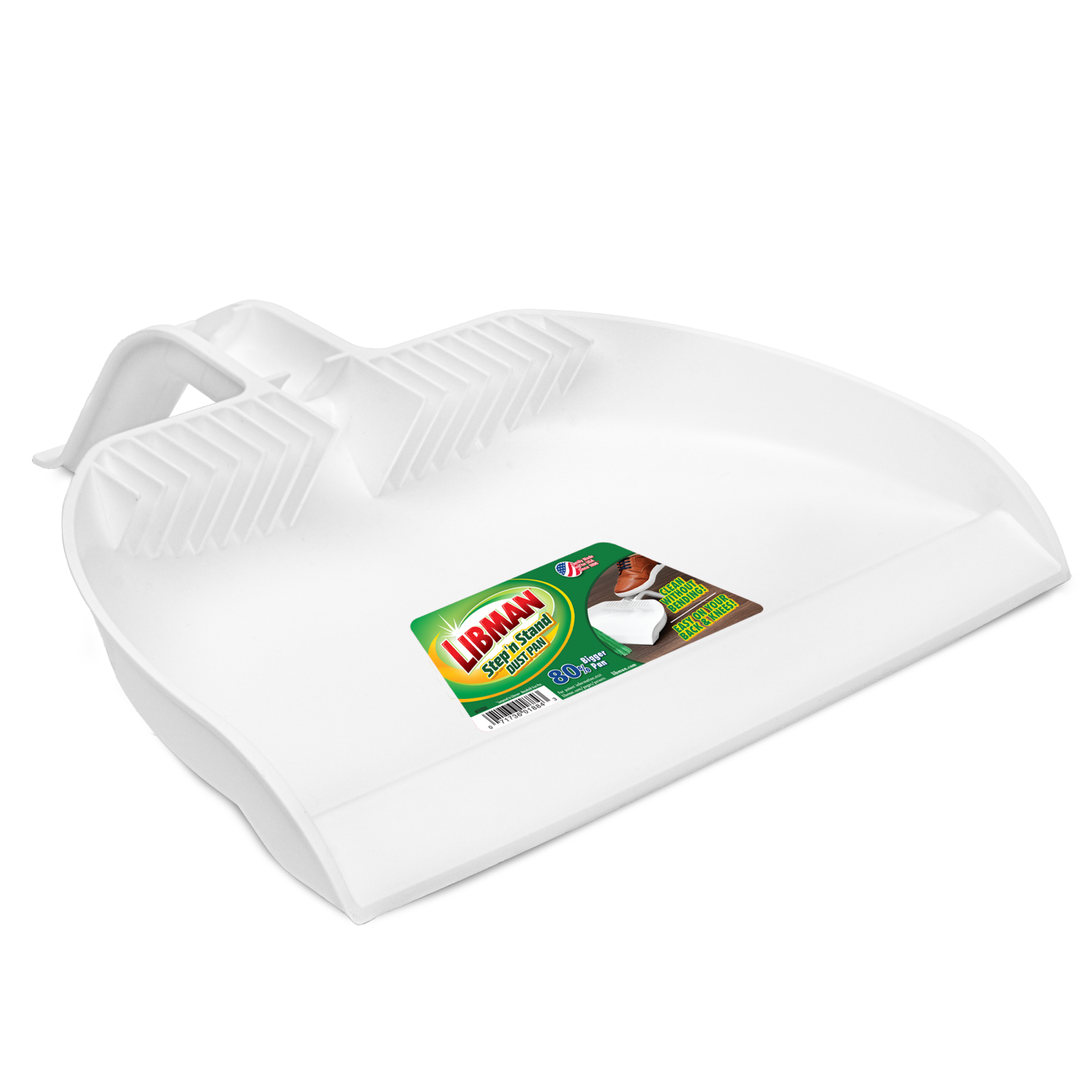 slide 3 of 5, Libman Step N Stand Dustpan, 1 ct