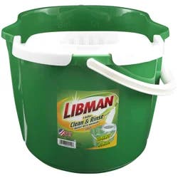 Libman Clean & Rinse Bucket with Wringer